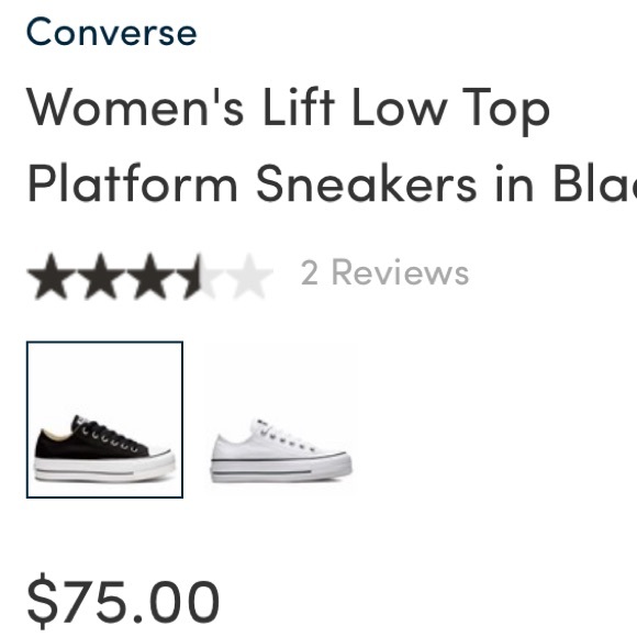 Converse: chuck Taylor all star lift Low top ! - Picture 7 of 7